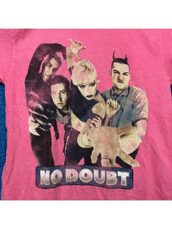 No Doubt Rock Pink T-Shirt Size S/M - Picture 2 of 4